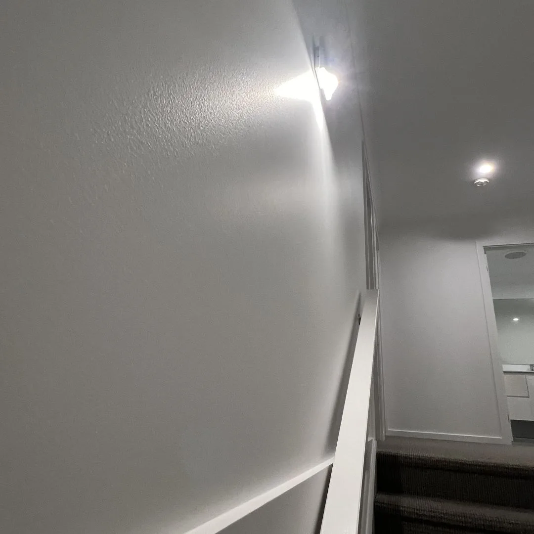 Interior stairwell painting project